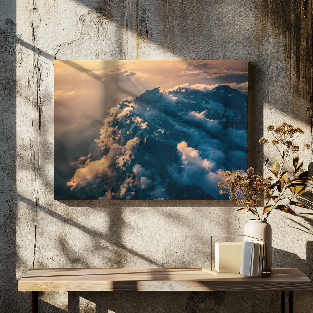 Bewolkte jurk | Canvas