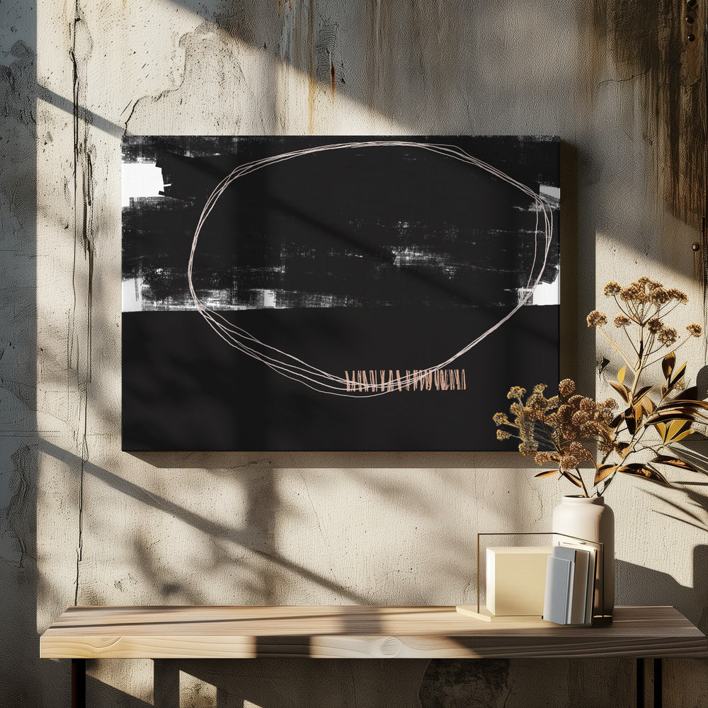 Fluisteringen in de schaduw | Canvas