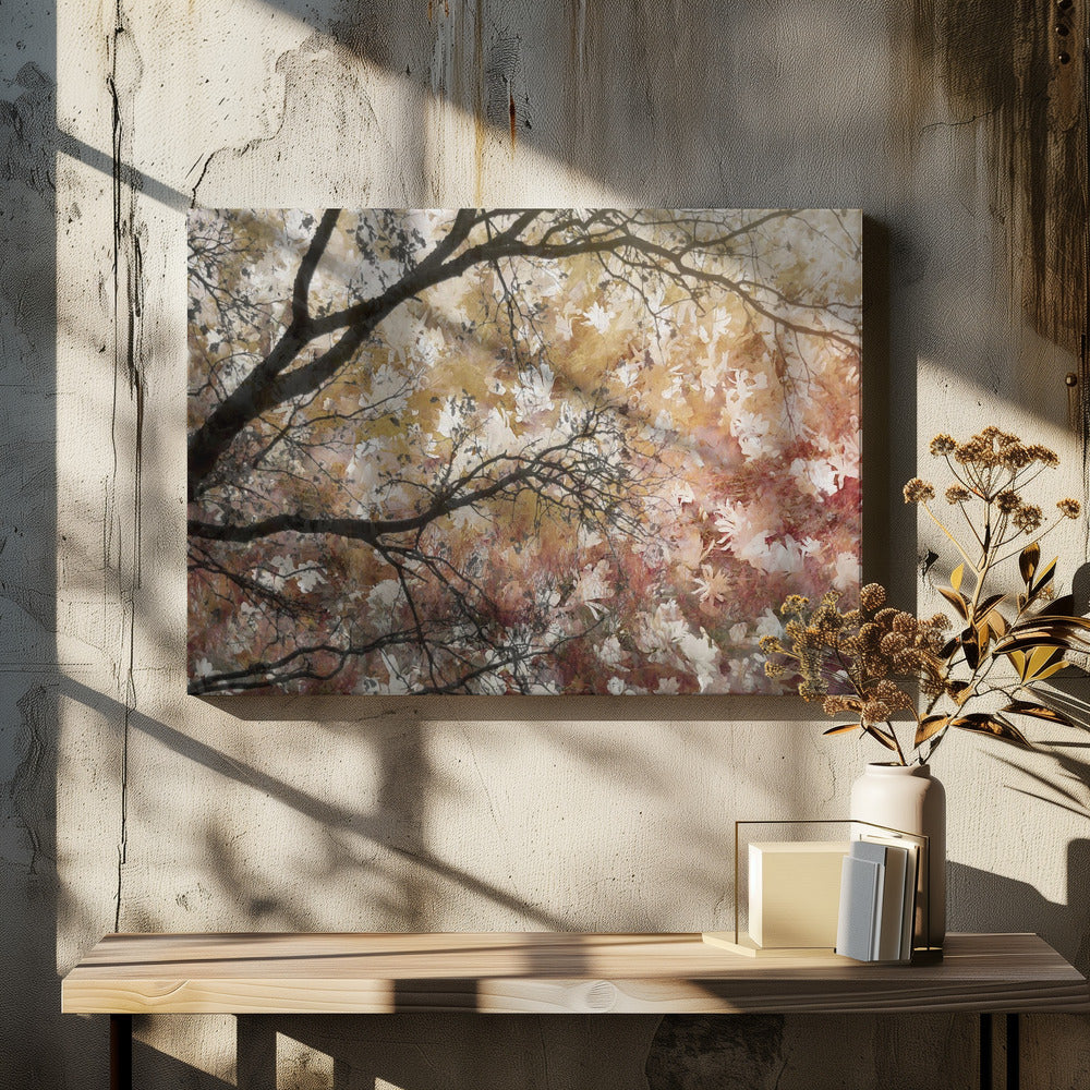 Zee van bloemen | Canvas