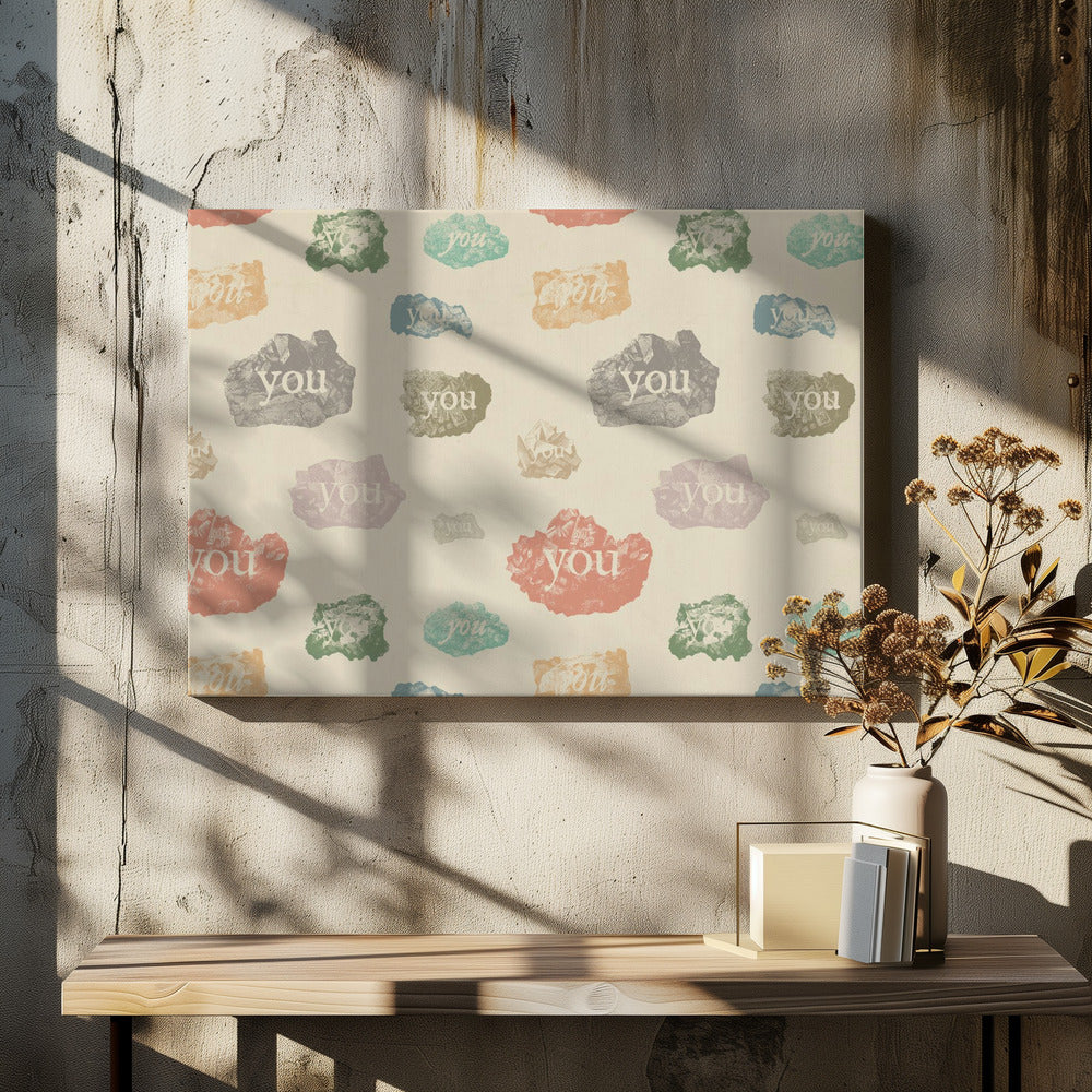 Jij bent geweldig | Canvas