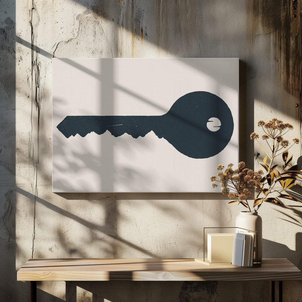 Sleutel tot de berg | Canvas