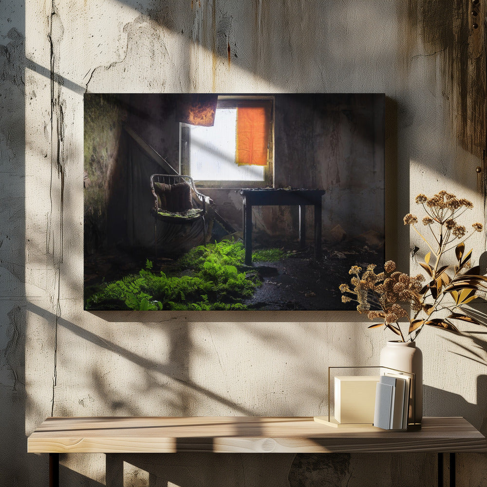 Planten op een rij | Canvas