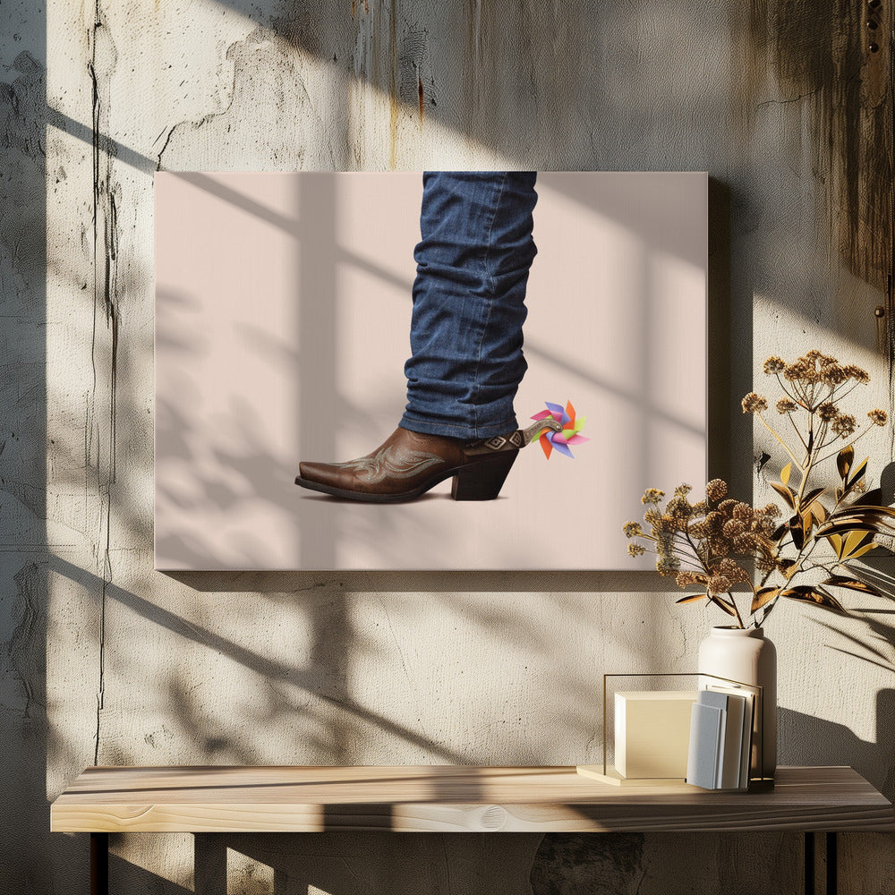 Niet Serieuze Cowboy | Canvas