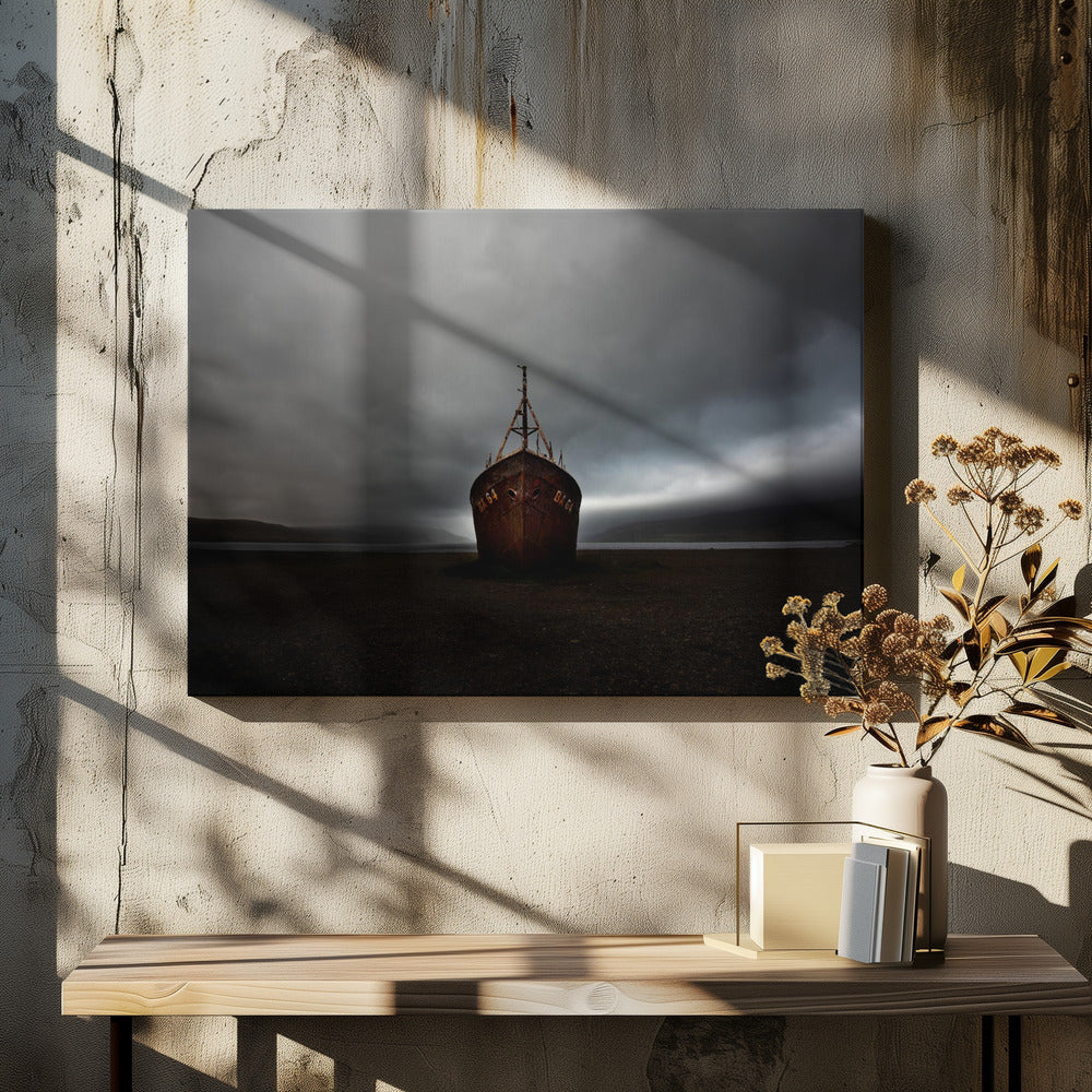 Het wrak | Canvas