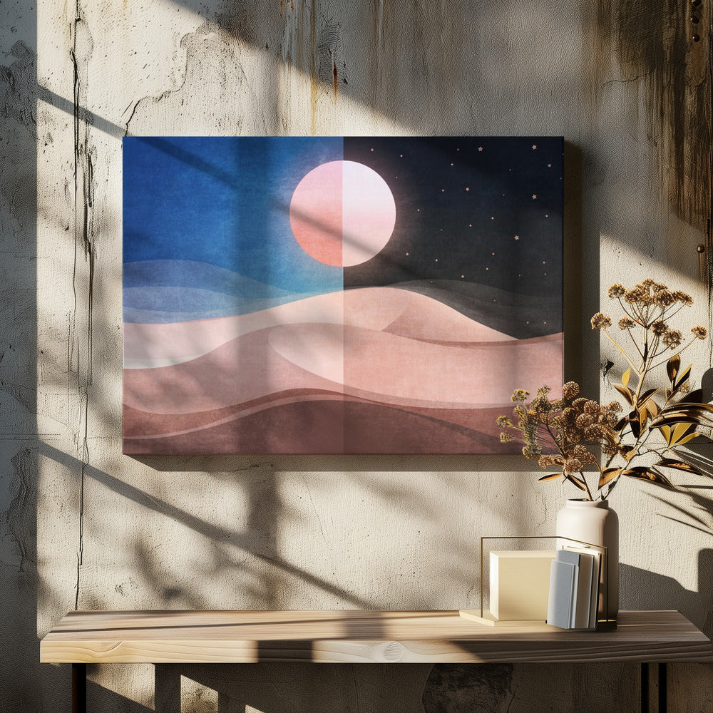Duality of Dunes | Canvas