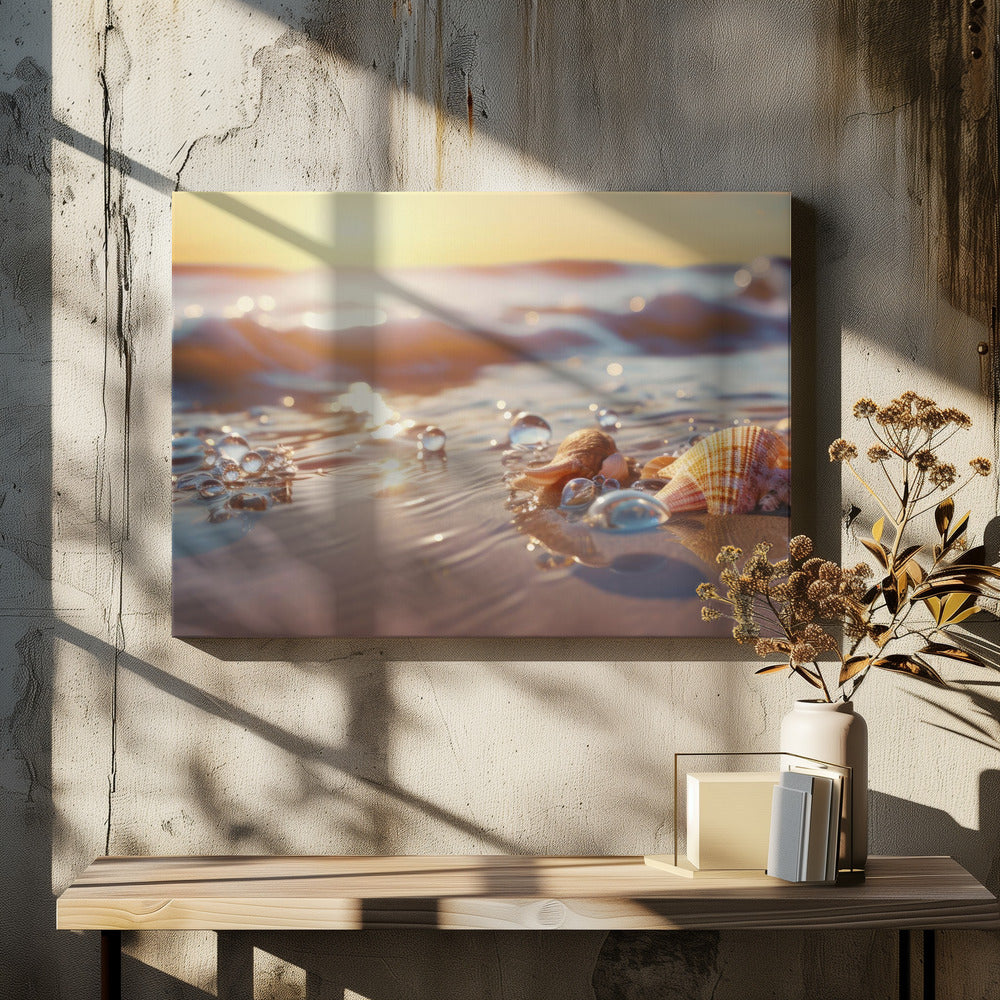 Sereniteit aan zee | Canvas