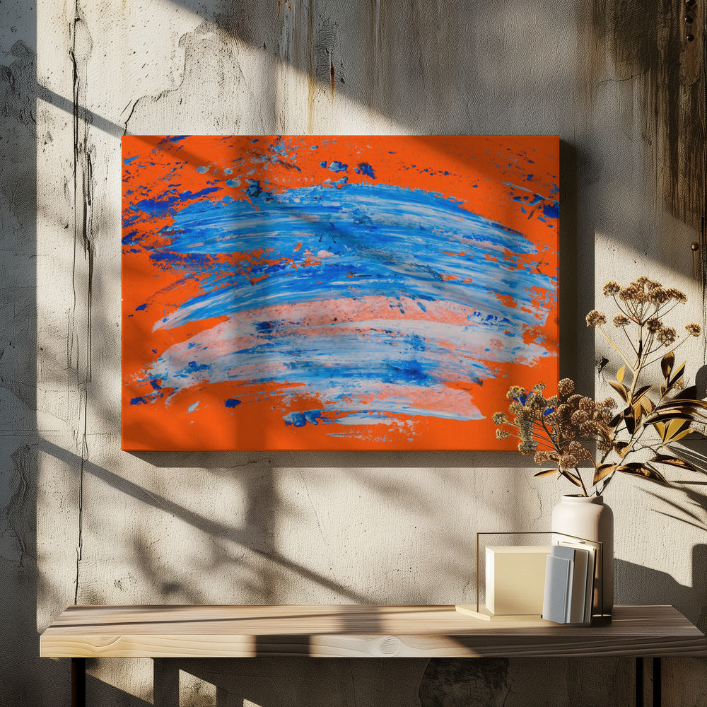 gekleurde verf | Canvas