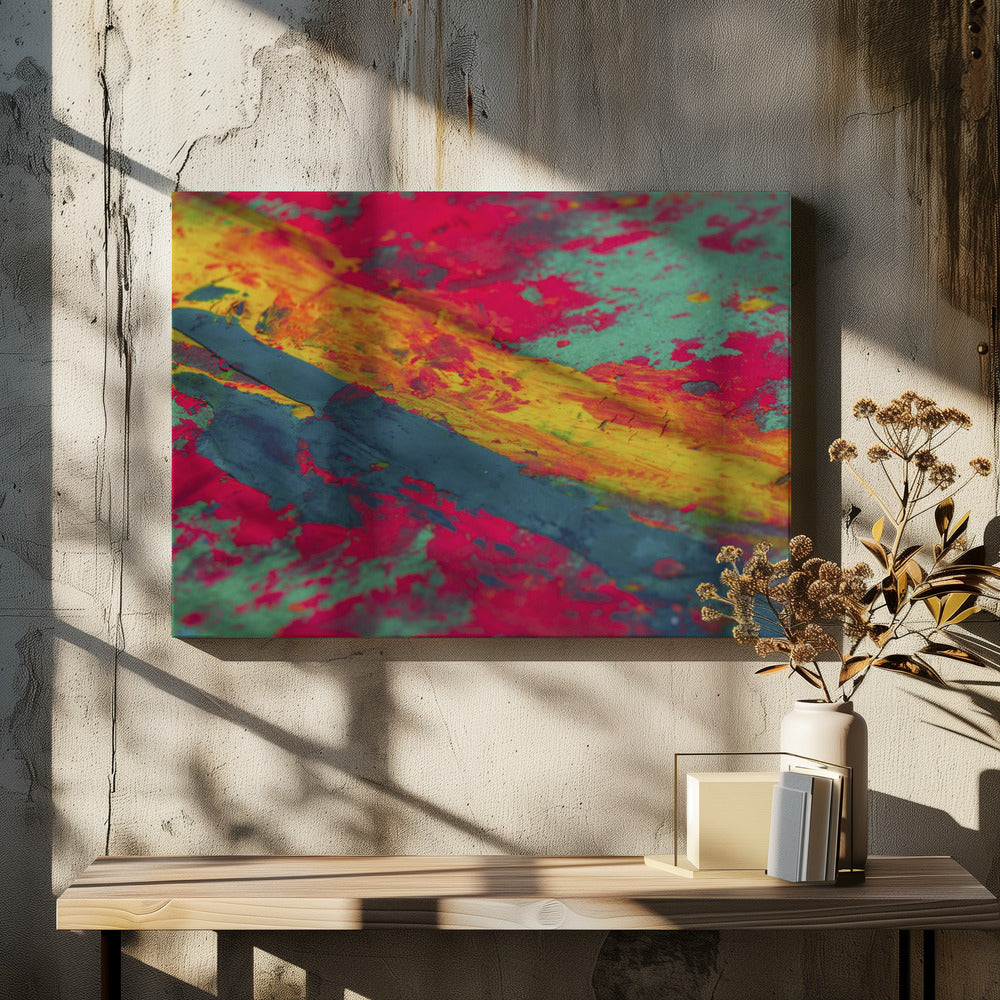 gekleurde verf | Canvas