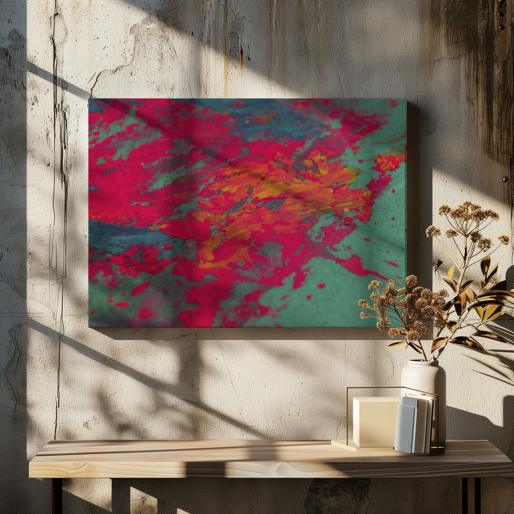 gekleurde verf | Canvas