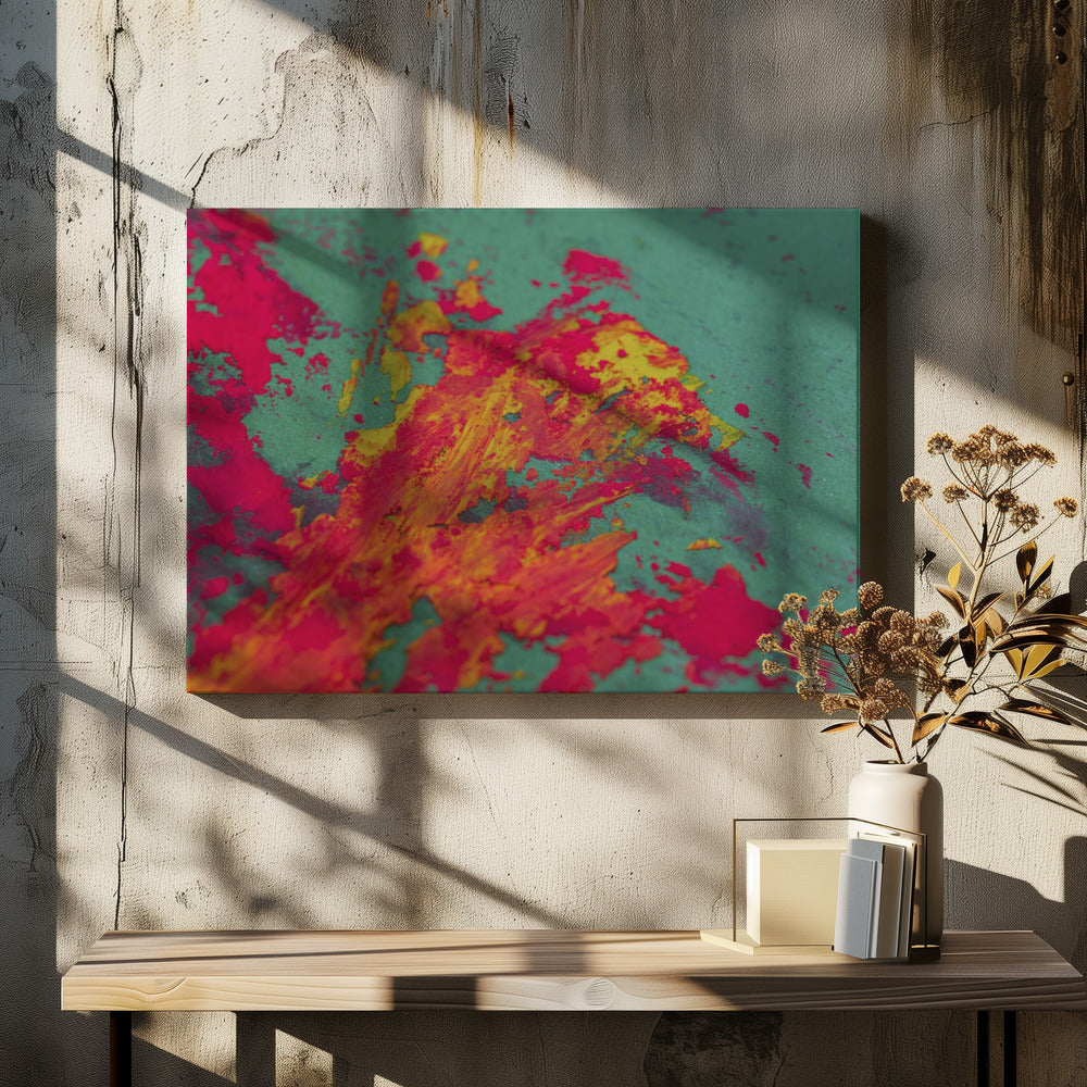 gekleurde verf | Canvas