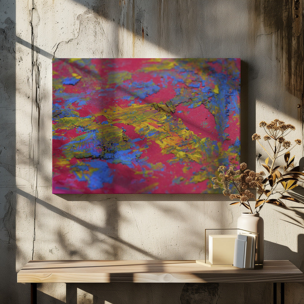 gekleurde verf | Canvas