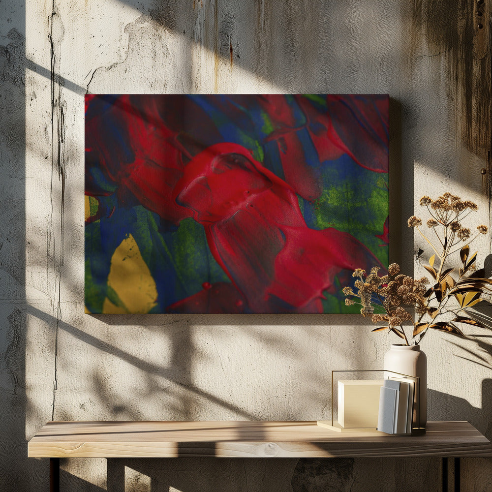 gekleurde verf | Canvas