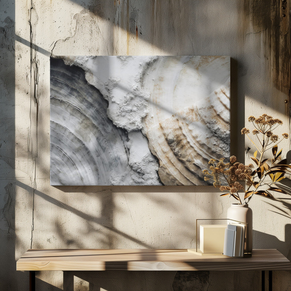 Gestructureerde echo's | Canvas