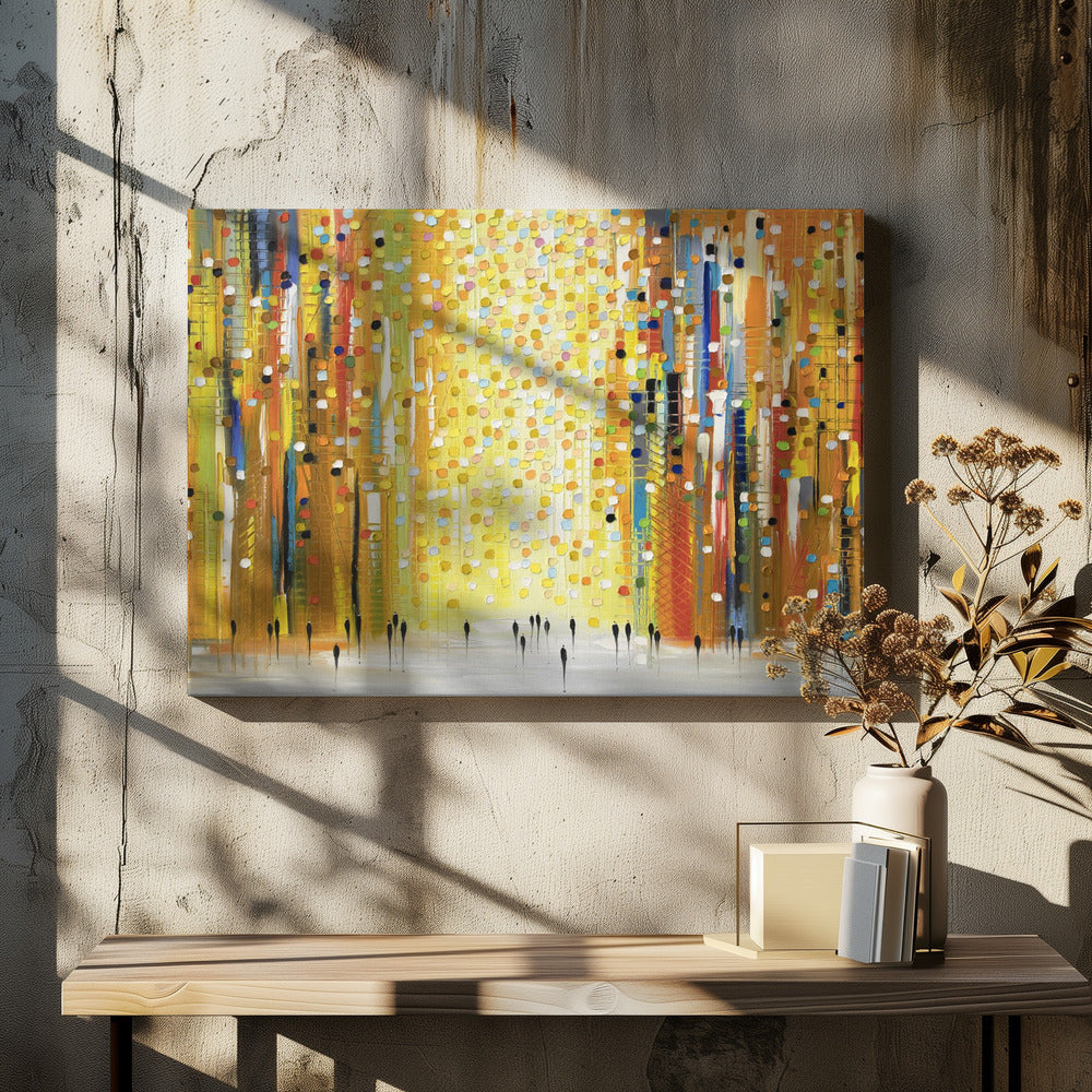Zonsonderganglichten | Canvas