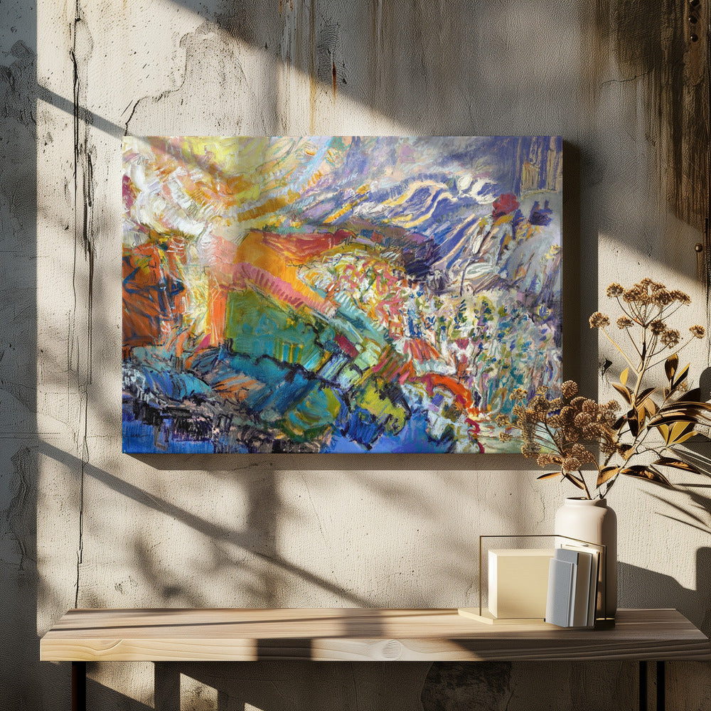 Vibrant Kaleidoscope | Canvas
