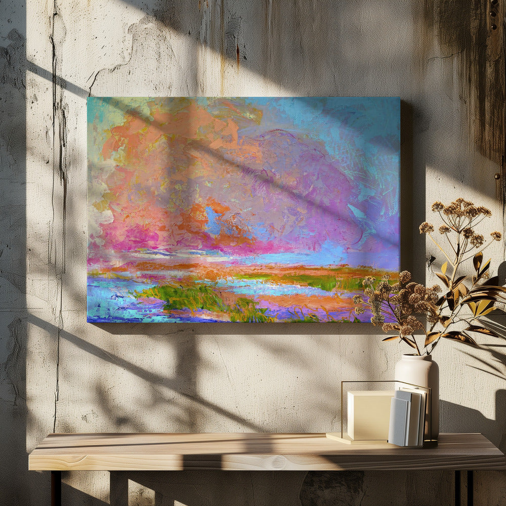 Levendige Horizon | Canvas