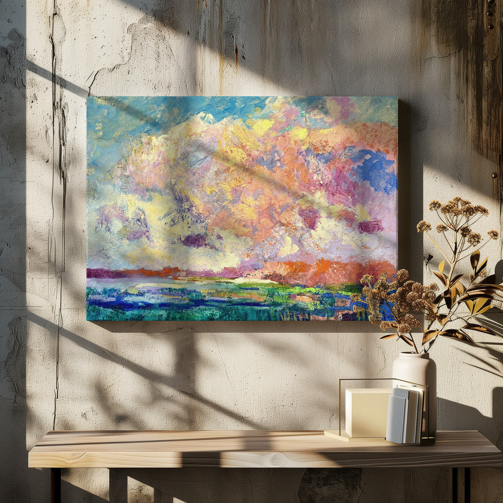 Levendige Horizon | Canvas