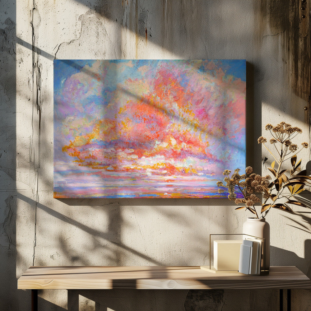 Levendige Horizon | Canvas