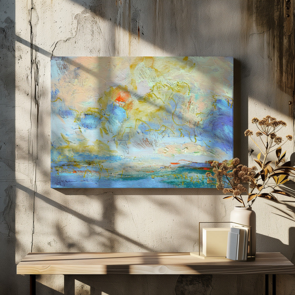 Dromerige Horizon | Canvas