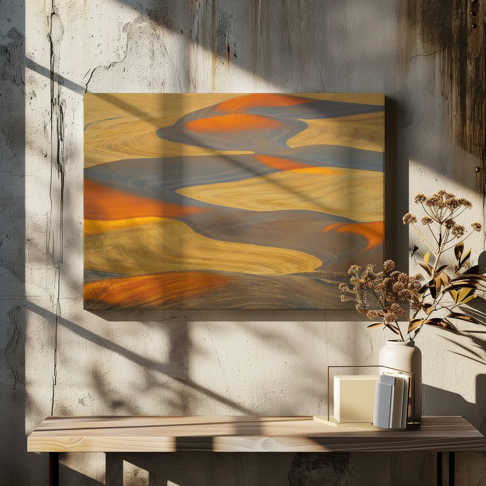 Geschilderd Land | Canvas