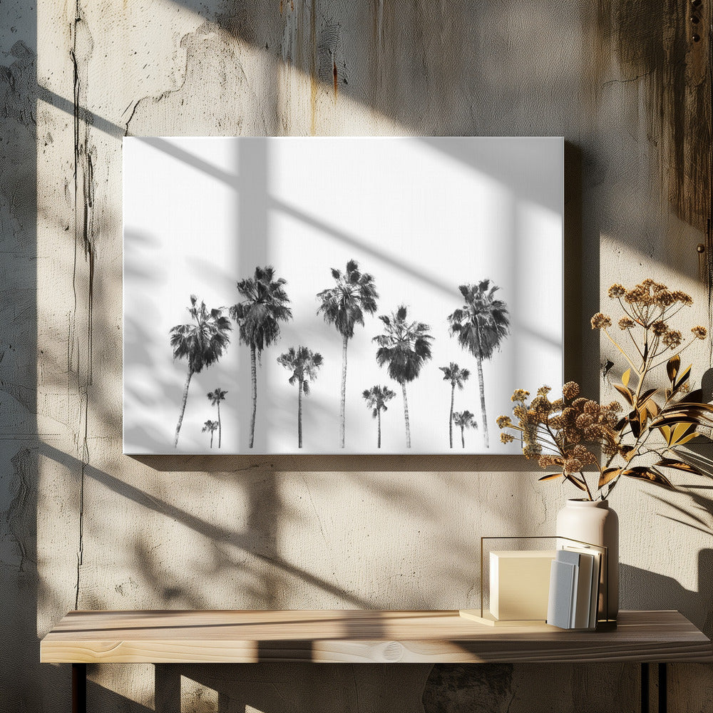 Wuivende palmen | Canvas