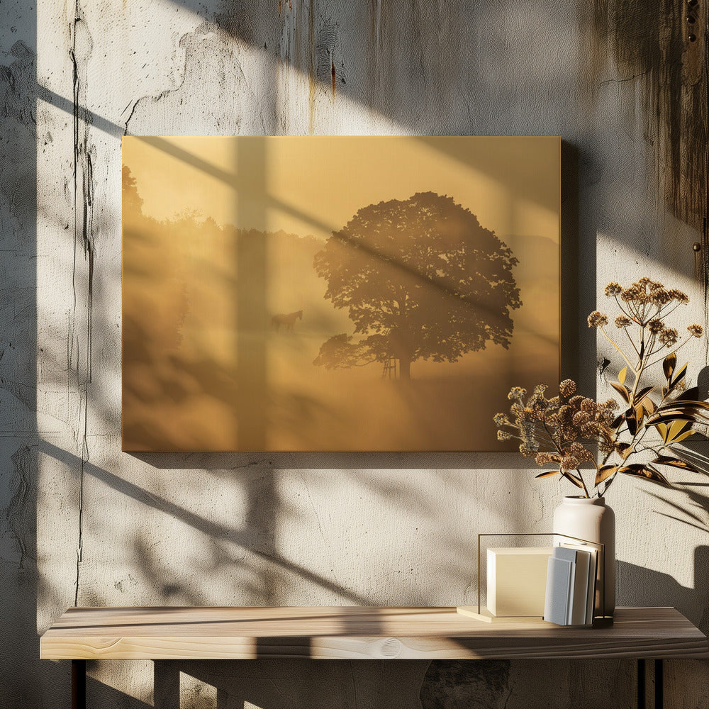 herfstochtend | Canvas