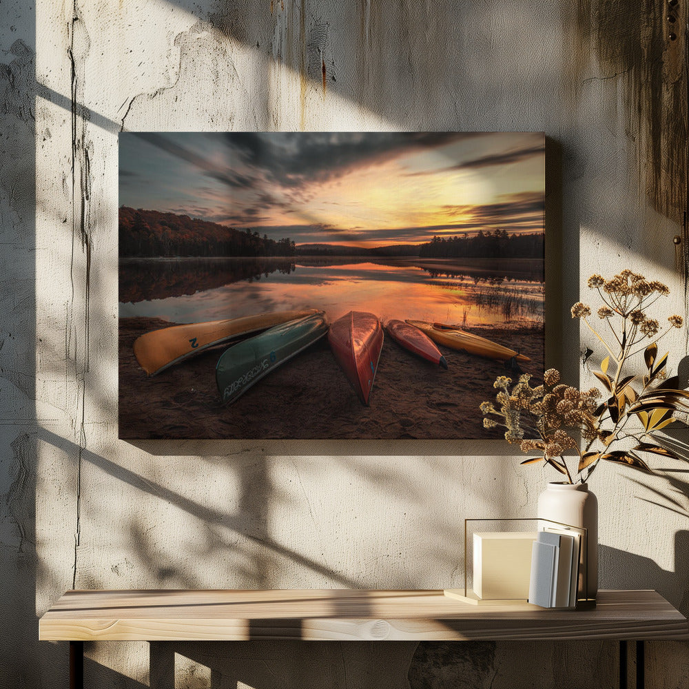 Sunrise on the Lake | Canvas