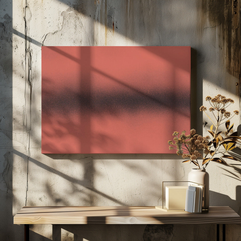 Glimp van Zwart | Canvas