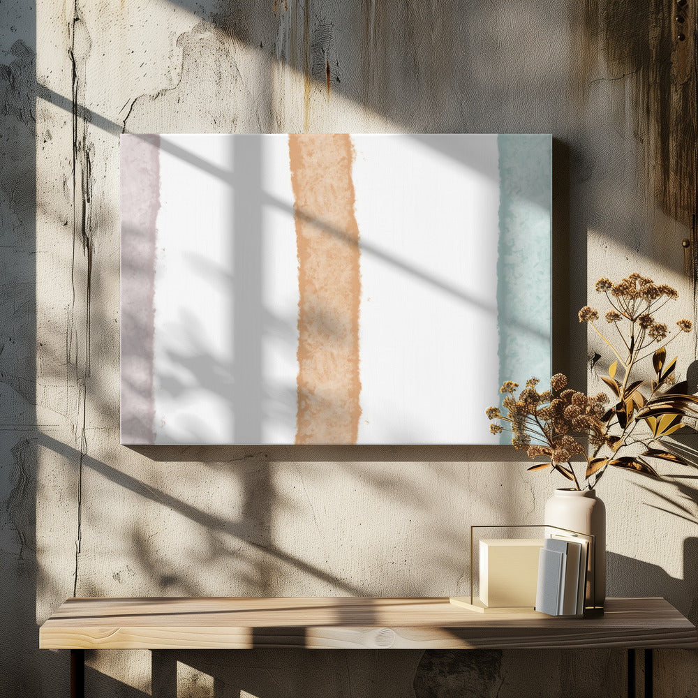 Colorful Stripes Harmony | Canvas
