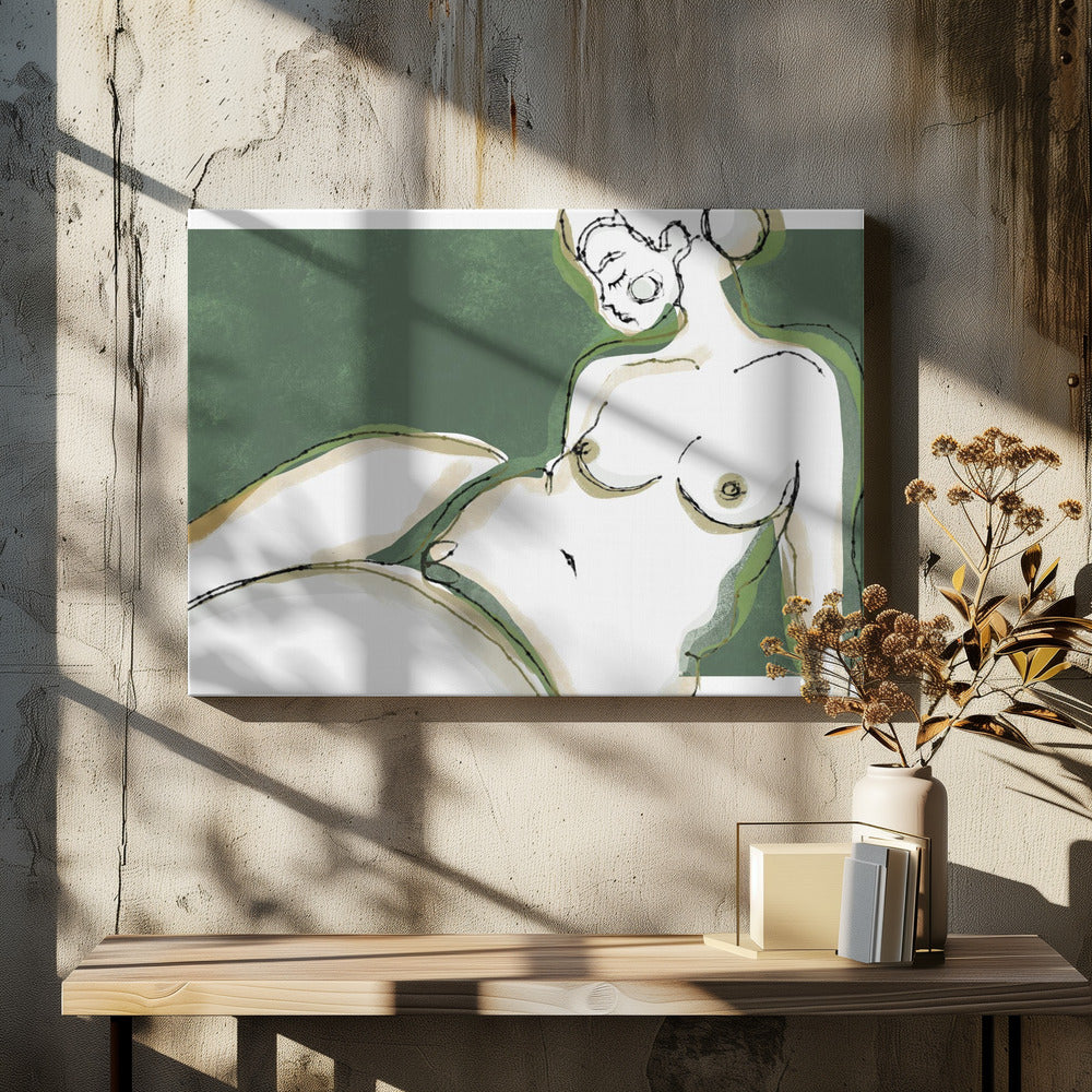 Serene contouren | Canvas