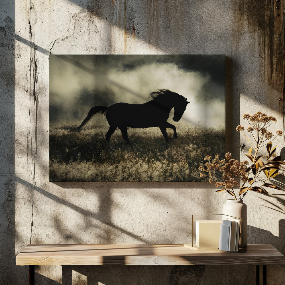 een kort verhaal over de ochtendglorie | Canvas