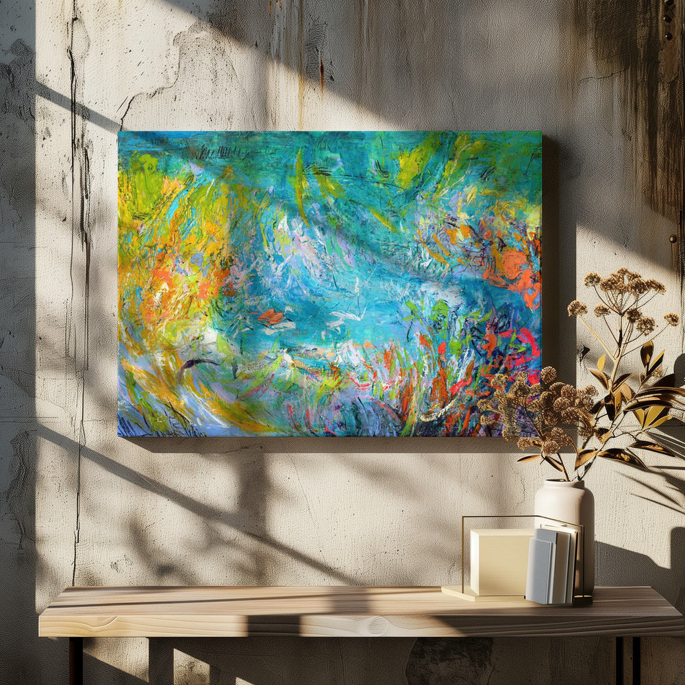 Vlindertuin | Canvas
