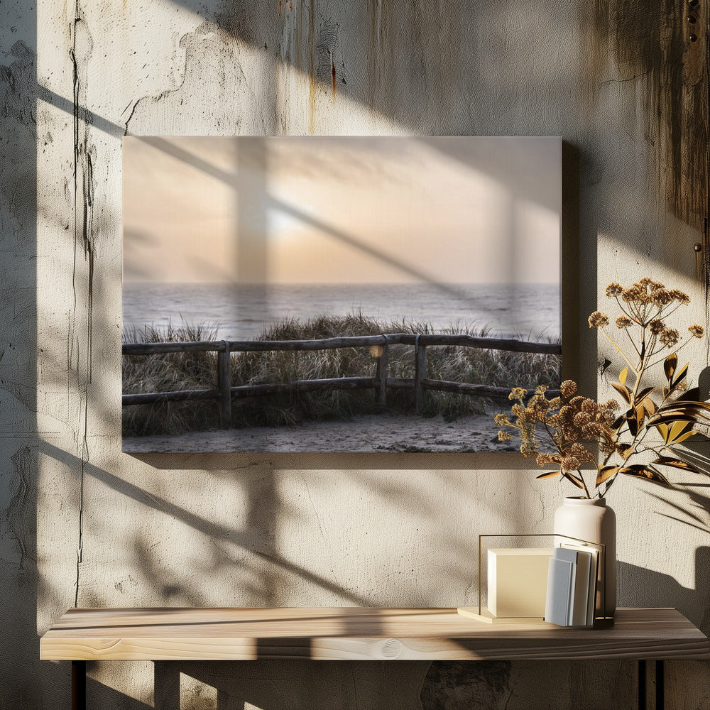Aan de kust 6 | Canvas
