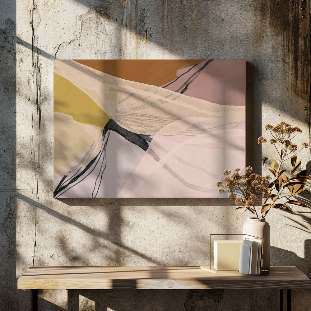 Bloemenlagen | Canvas