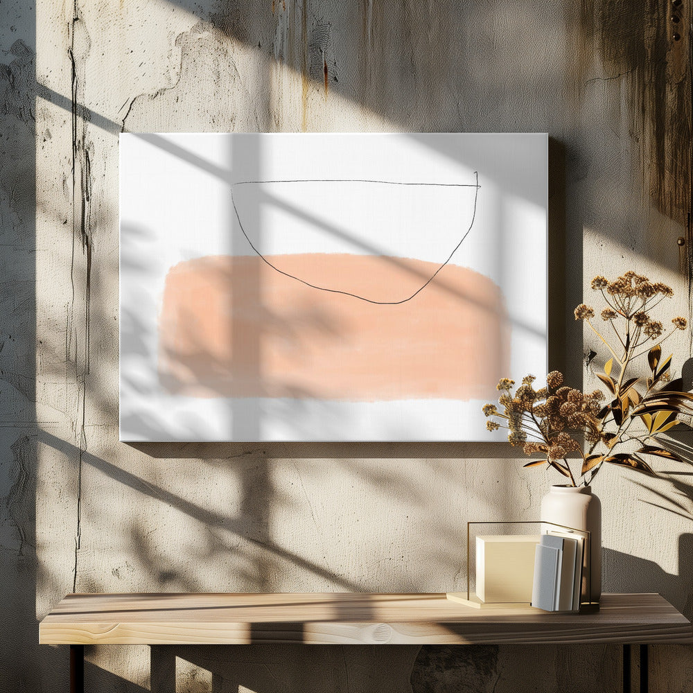 Kom op Perzik Canvas | Canvas