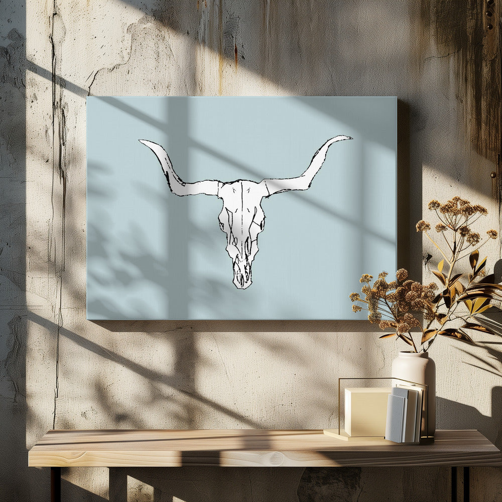 Dierenschedel nr. 1 | Canvas