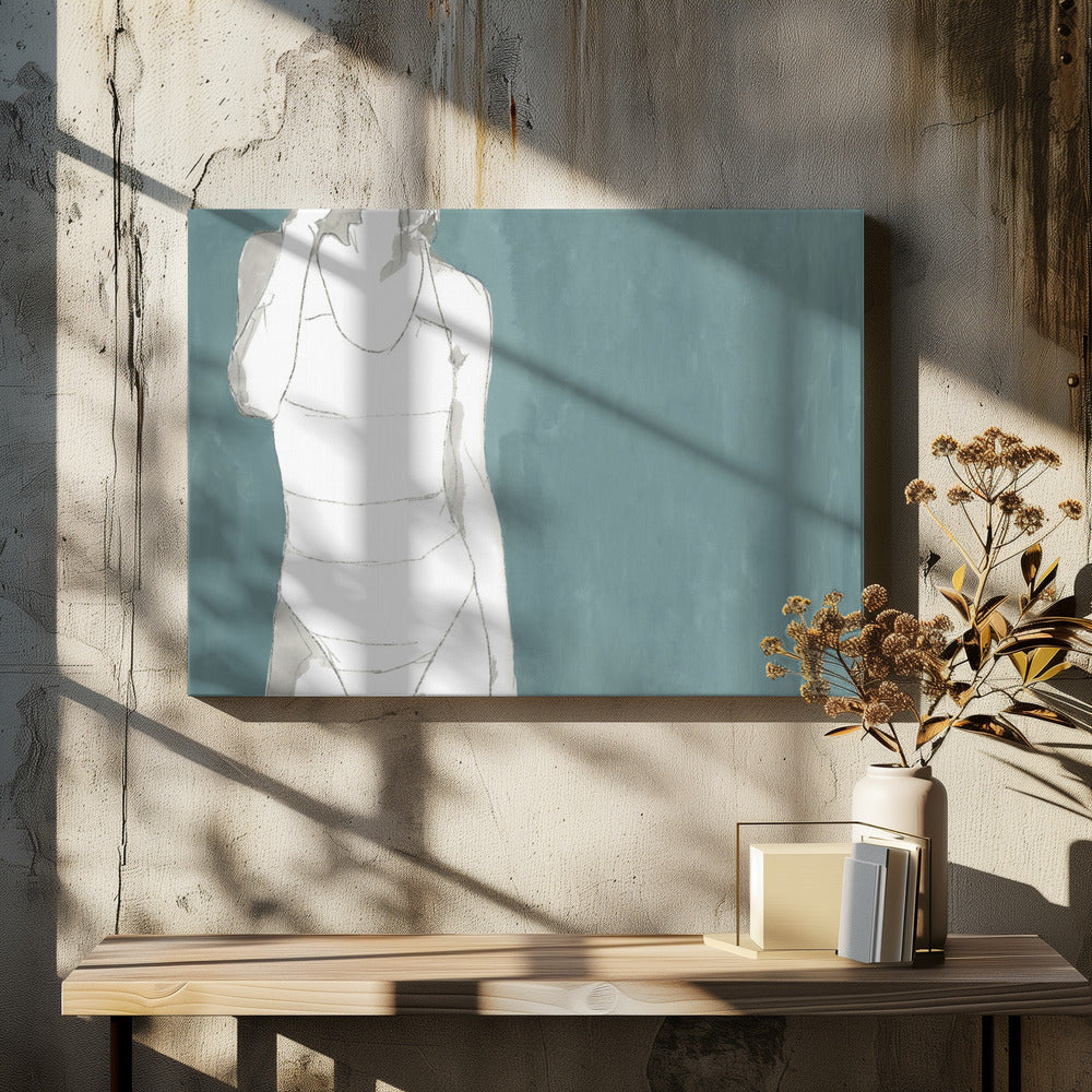 Zwemmen nr. 2 | Canvas