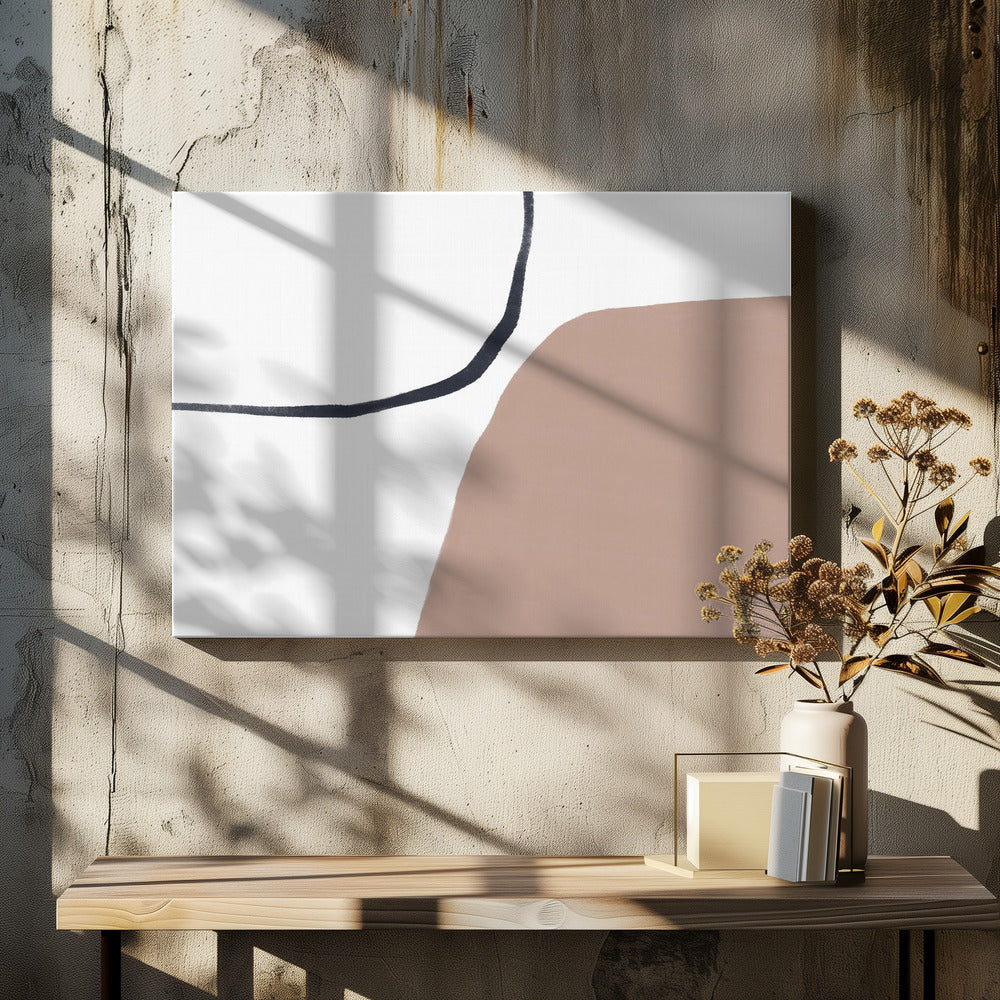 Abstract Horizontaal | Canvas