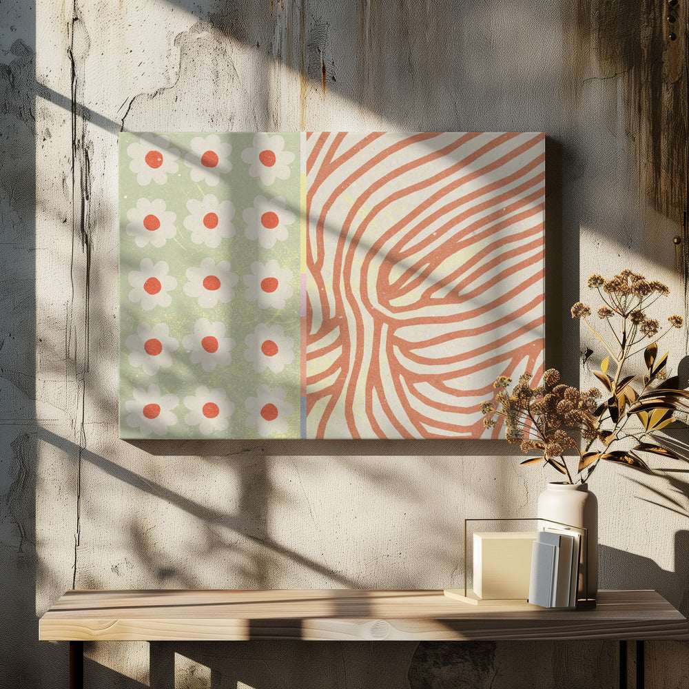 Bloemencompositie 2 | Canvas