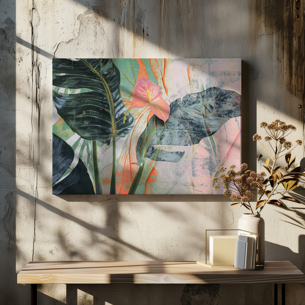 Groene Fluisteringen | Canvas
