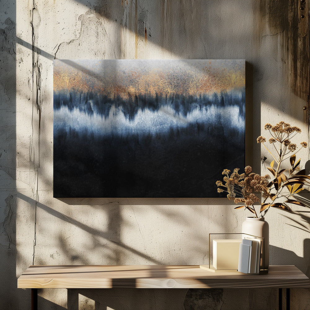 Gouden Horizon | Canvas