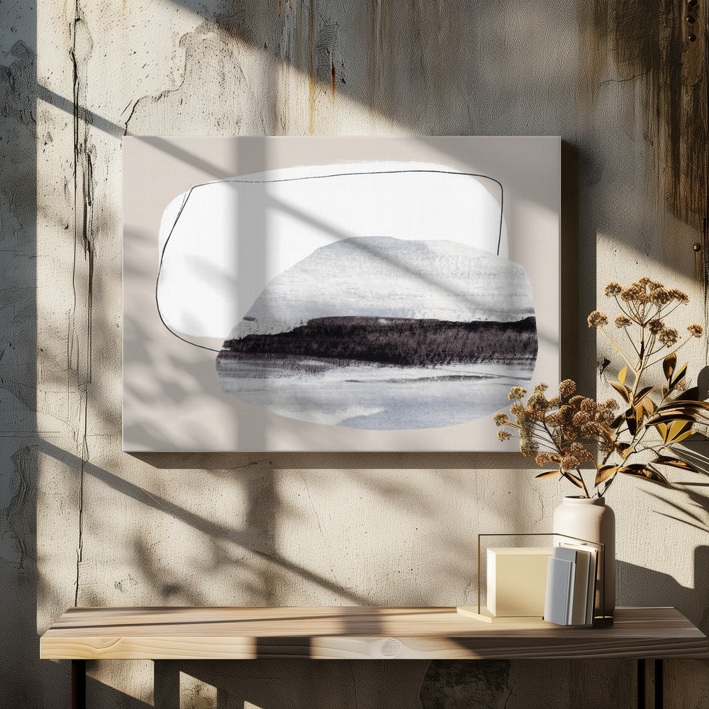 Serene reflecties | Canvas