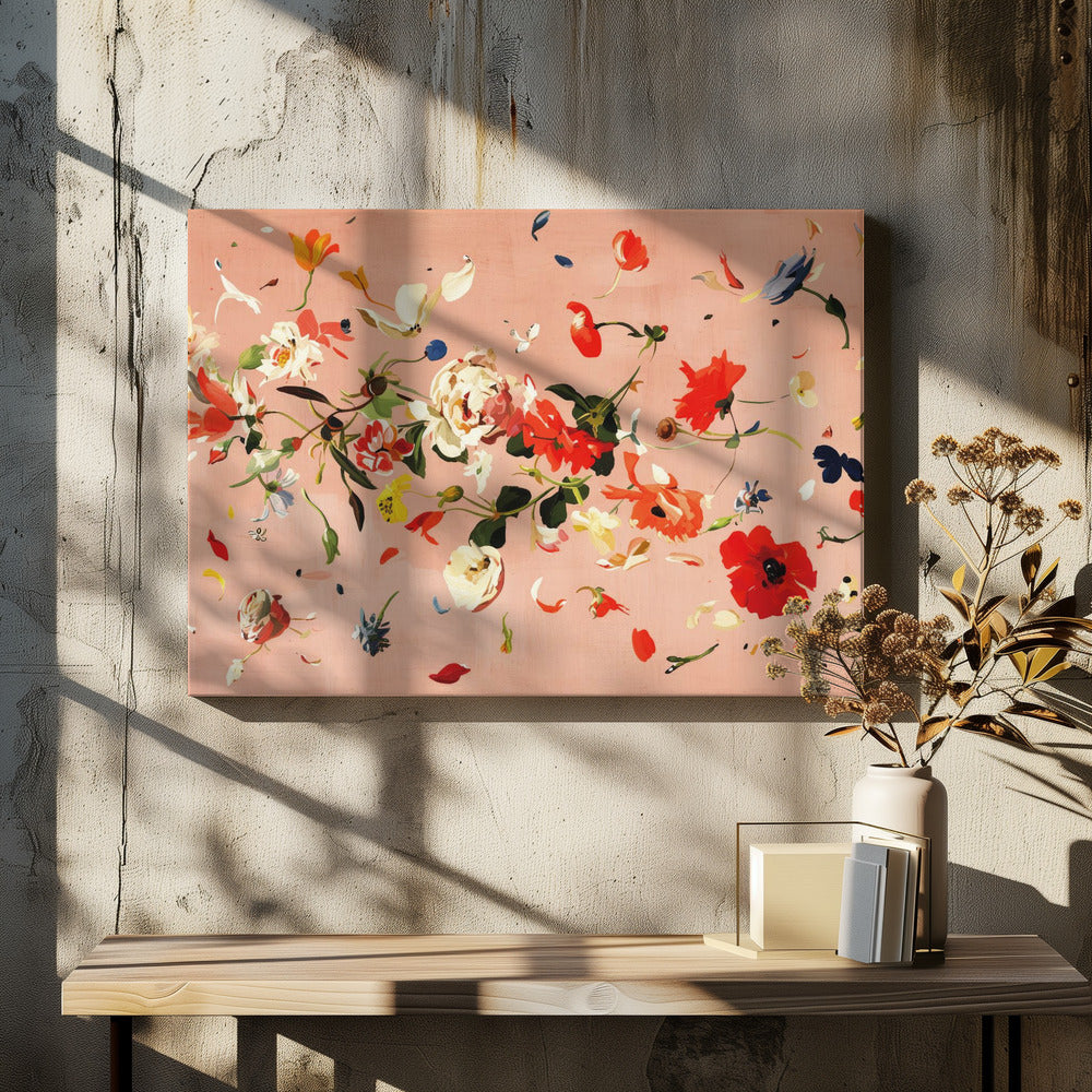 Bloeiende Fluisteringen | Canvas