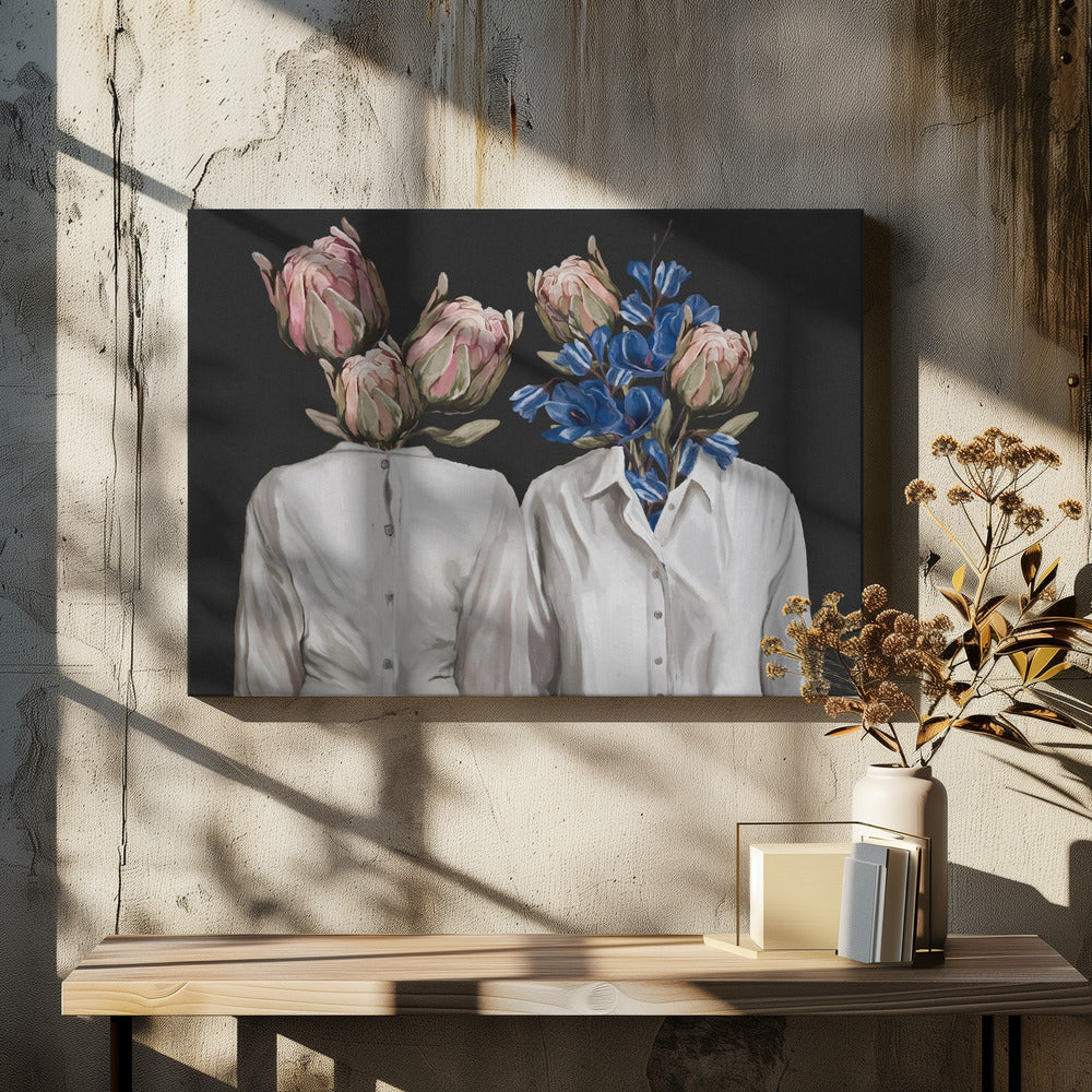 Onbekend Verlangen Nr. III (donkere versie) | Canvas