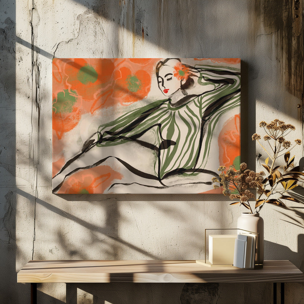 Bloemensereniteit | Canvas