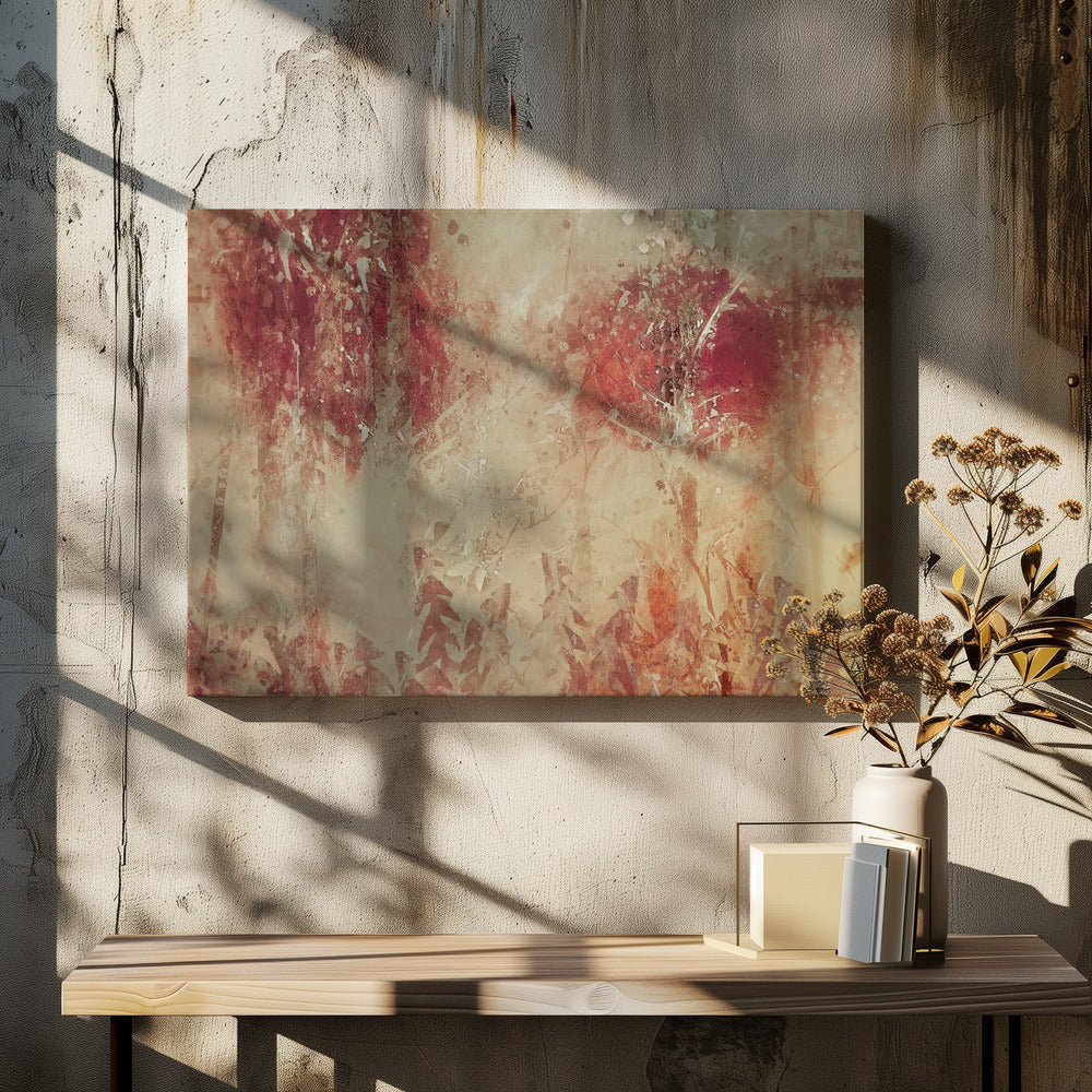 In de tuin | Canvas