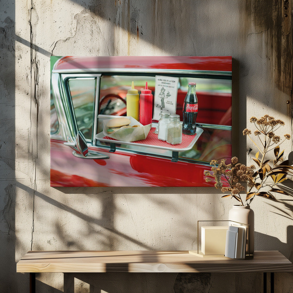 Klassieke auto V | Canvas