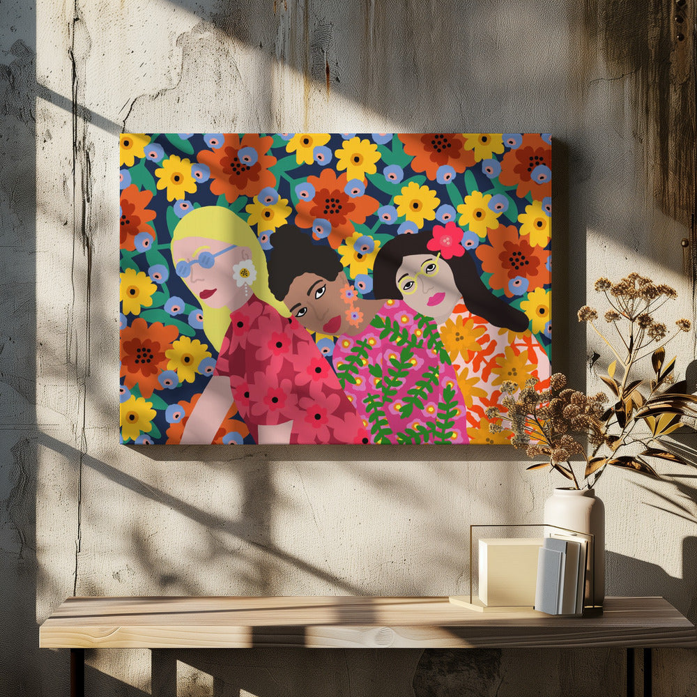 Beste vrienden | Canvas