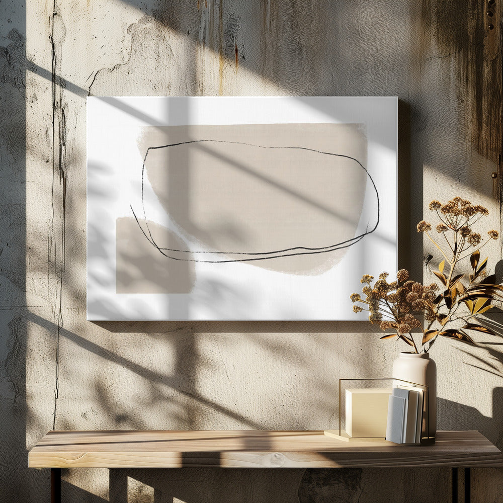 Beige And White Tones | Canvas