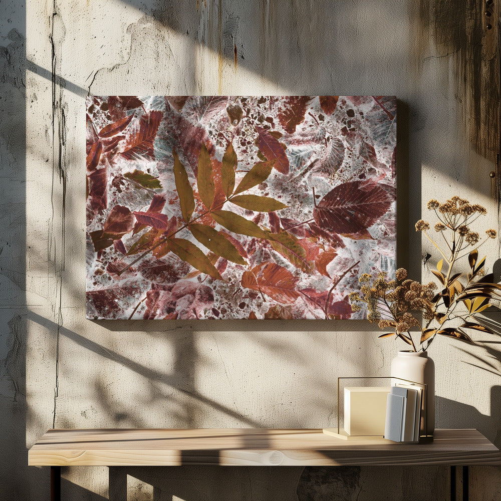 Herfstbladeren | Canvas